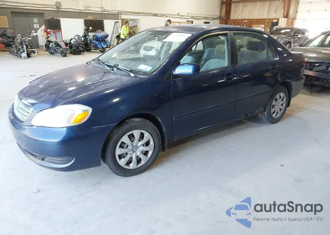 2006 Toyota Corolla Le z USA, uszkodzony, nr VIN 2T1BR32E26C647541